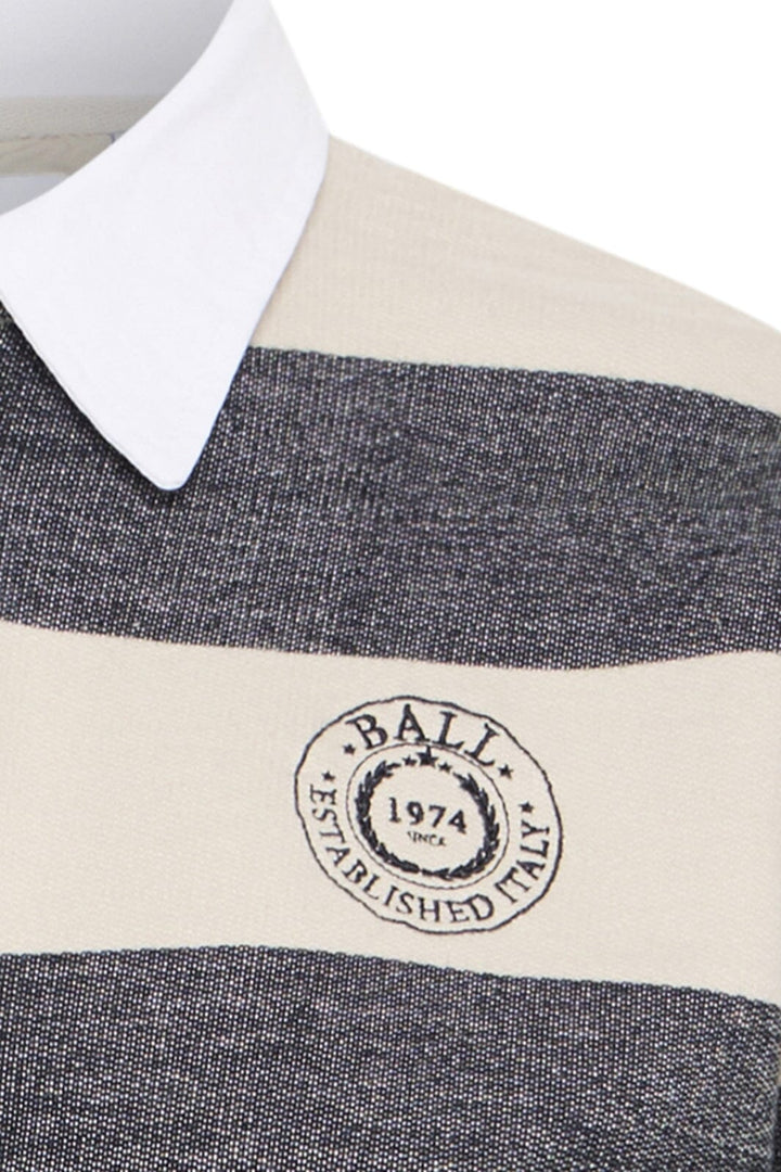 Ball - Bazambrotta Ls Polo - 194018 Seaborne Skjorter 