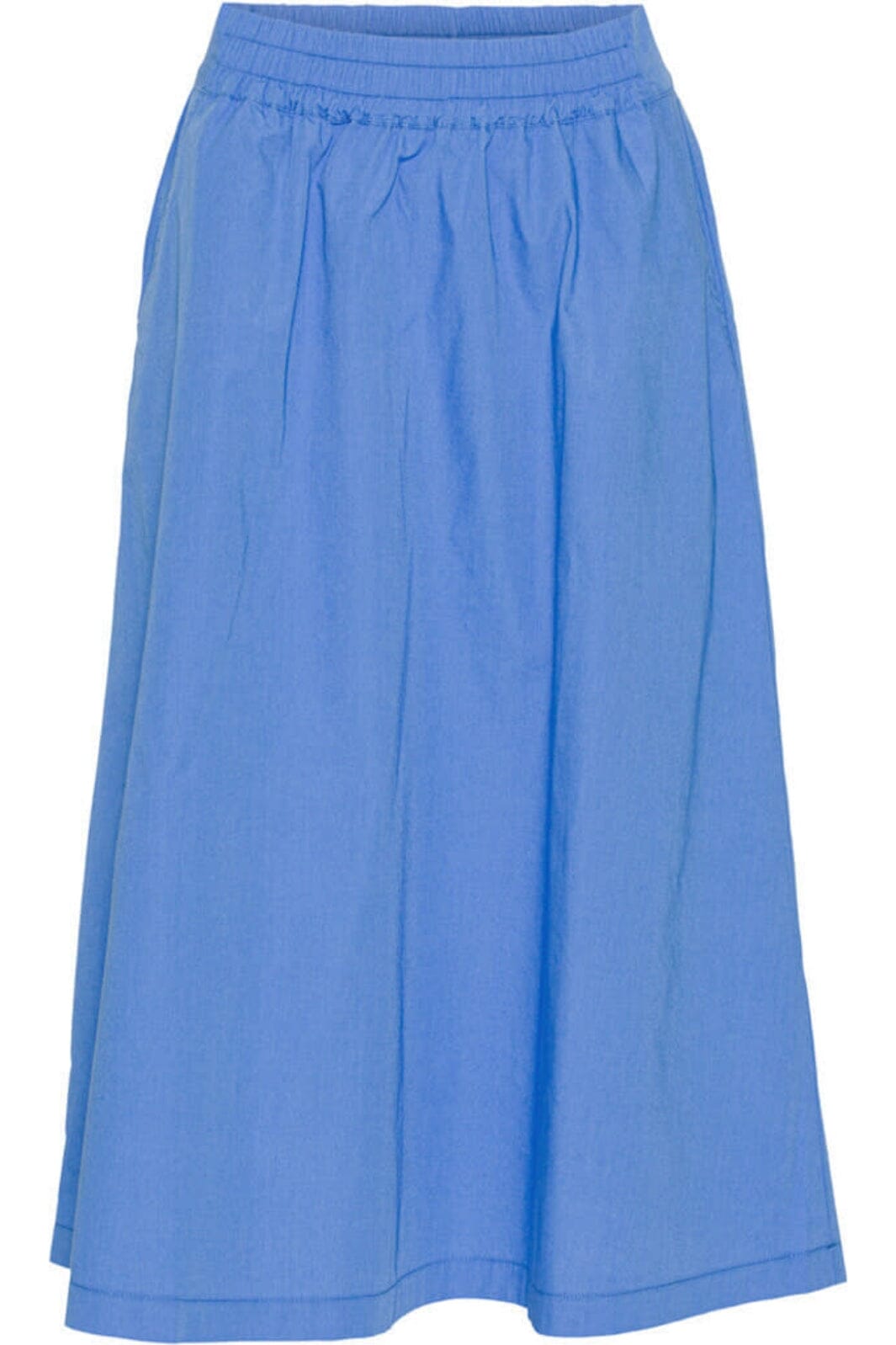 Basic Apparel - Tilde Skirt GOTS - 341 Azure Blue Nederdele 