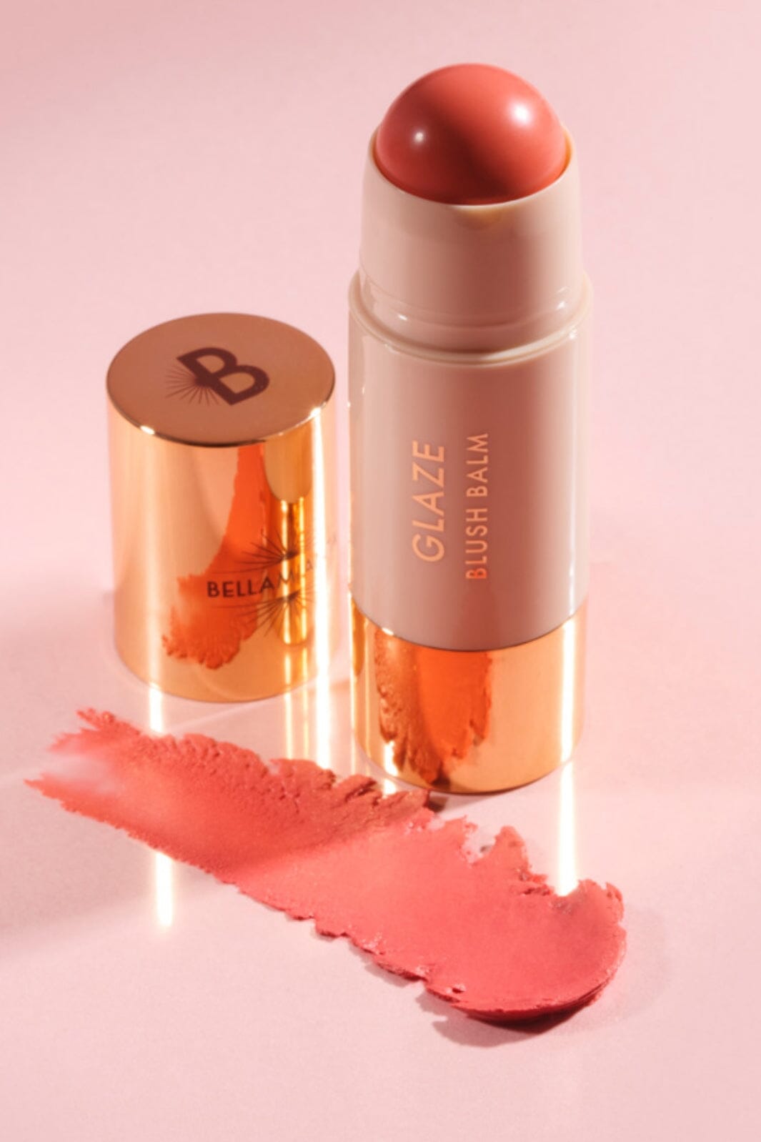 Bellamianta - Glaze Blush & Glow Balm – Apricot Crush - Makeup 