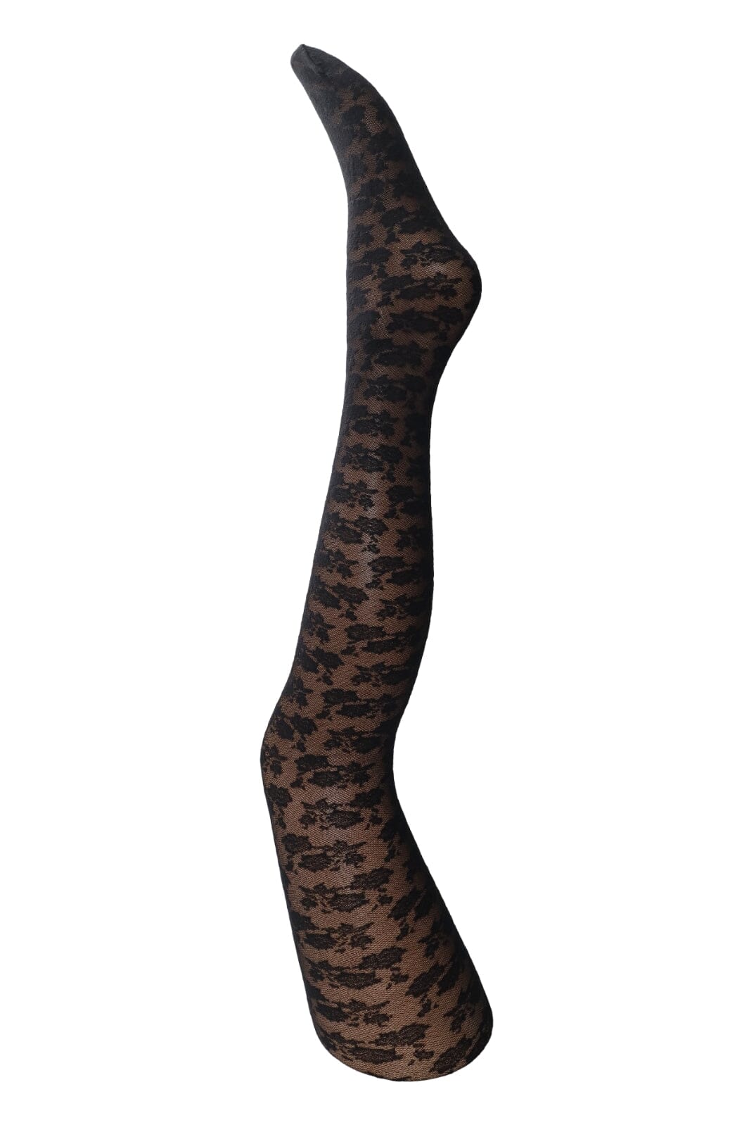 Black Colour - Bcflower Lace Tights - Black Strømpebukser 