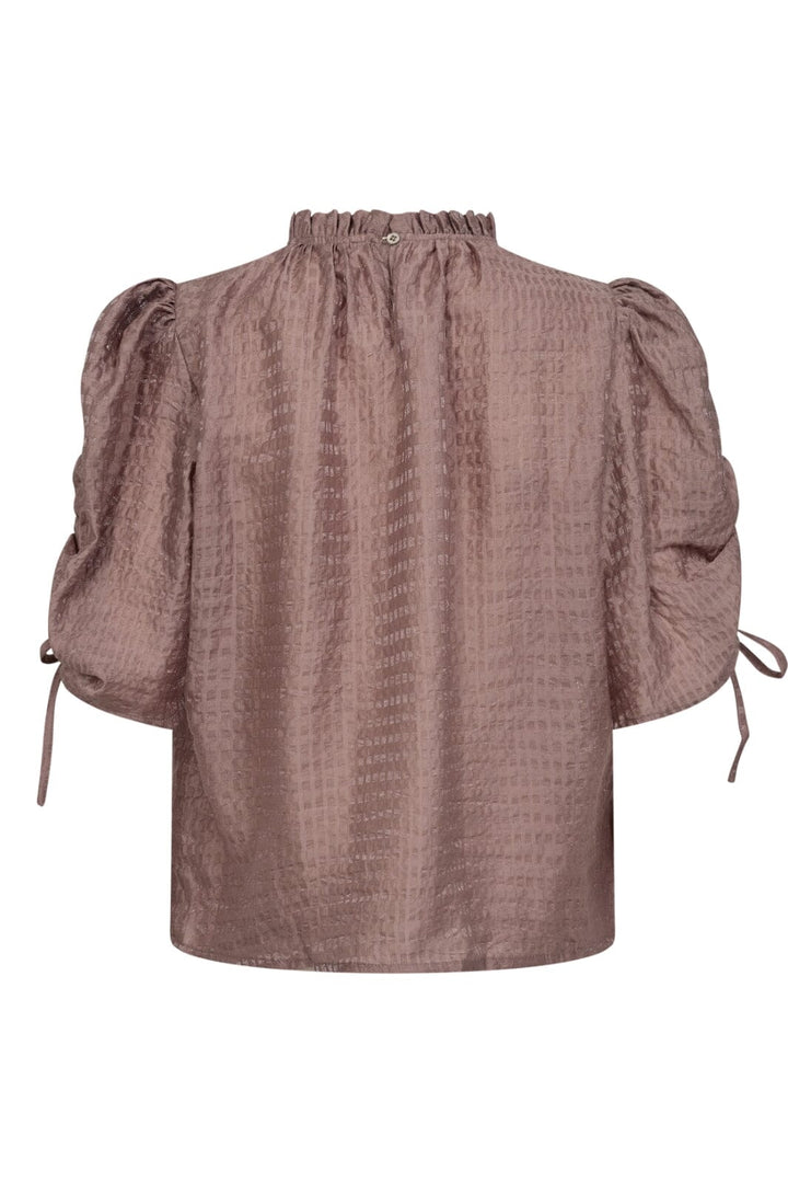 Co´Couture - Charliecc Ss Puff Blouse 35653 - 103 - Old Rose