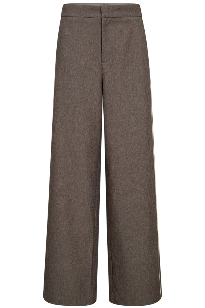 Co´Couture - Nanacc Piping Wide Pant 31476 - 984 - Mink