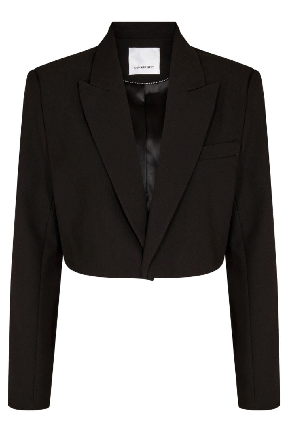 Co´couture - Volacc Crop Blazer - 96 Black Blazere 