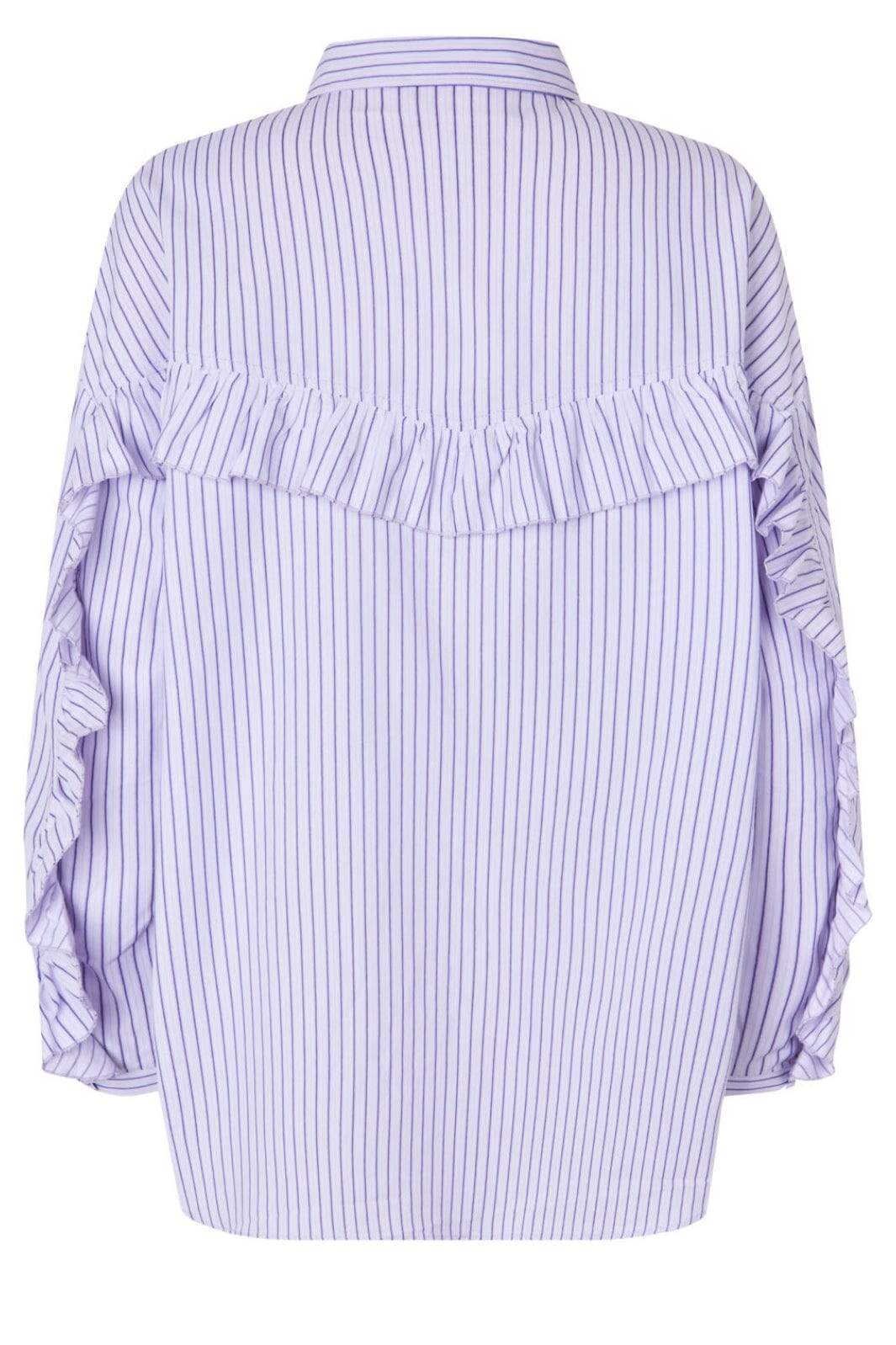 Cras - Blooming Shirt - 8071 8071 Purple Stripe Skjorter 