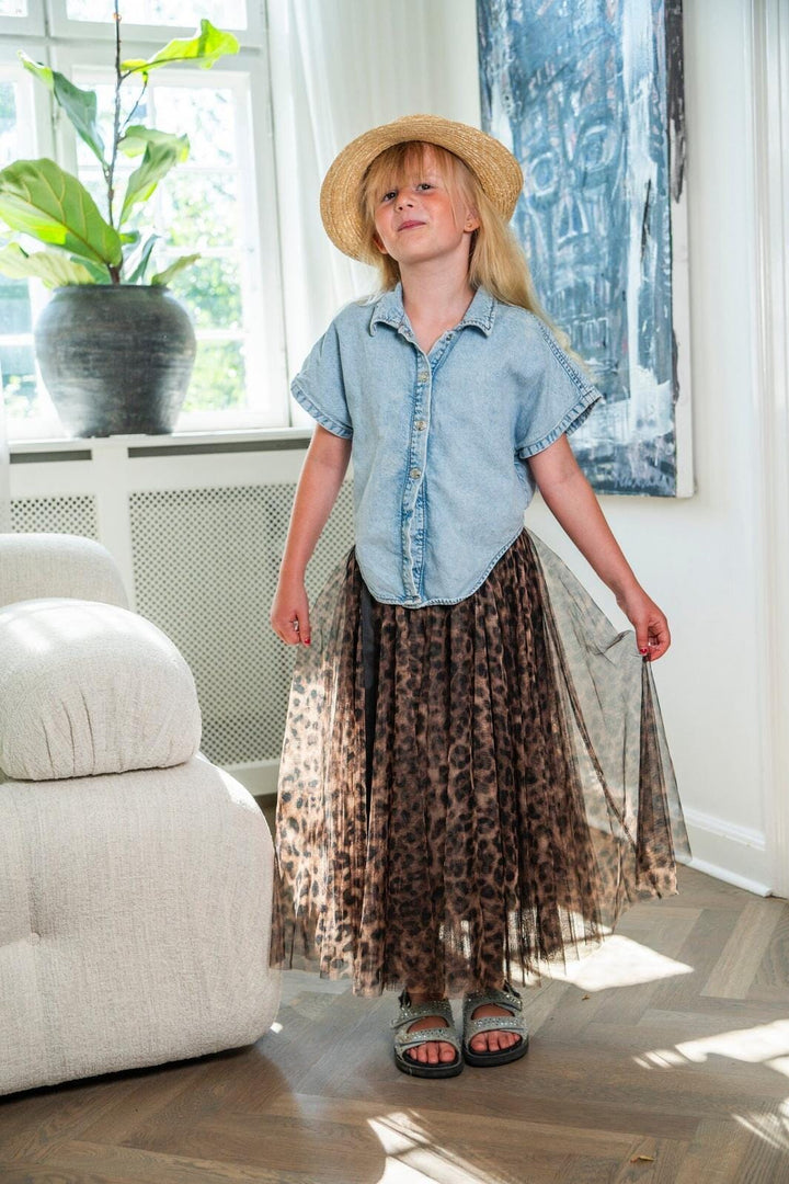 EMM Copenhagen - Kids Daisy Skirt - Leopard Nederdele 