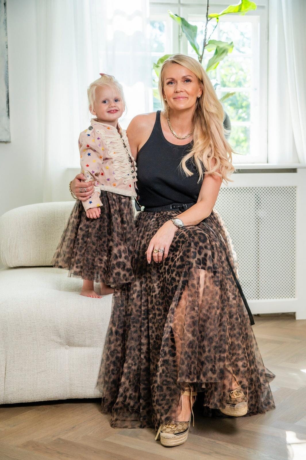 EMM Copenhagen - Kids Daisy Skirt - Leopard Nederdele 