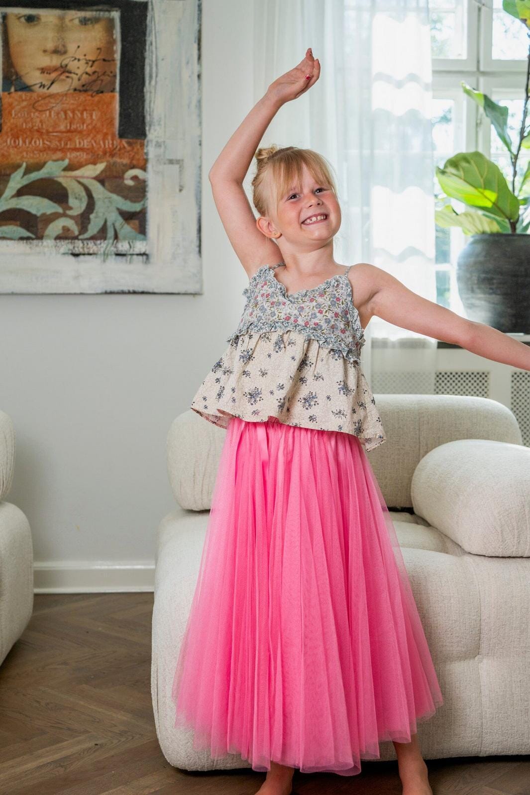 EMM Copenhagen - Kids Daisy Skirt - Pink Nederdele 