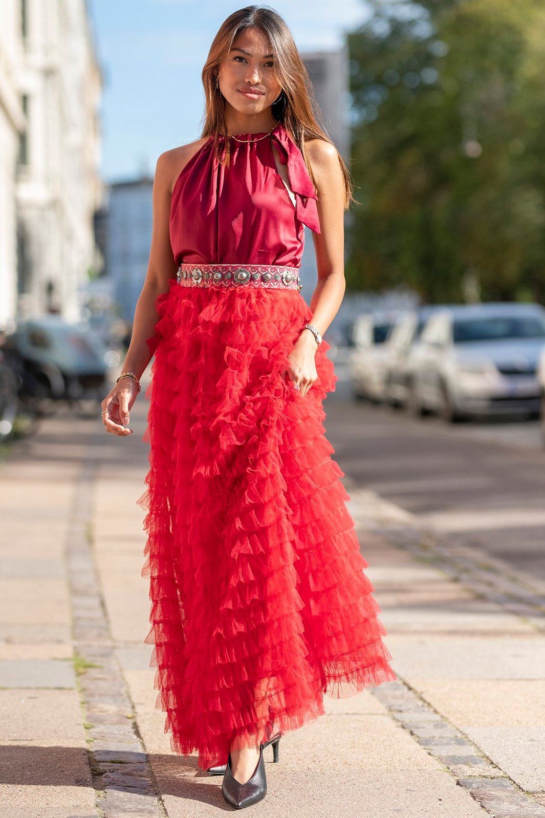 EMM Copenhagen - Tulle Skirt - Red Nederdele 