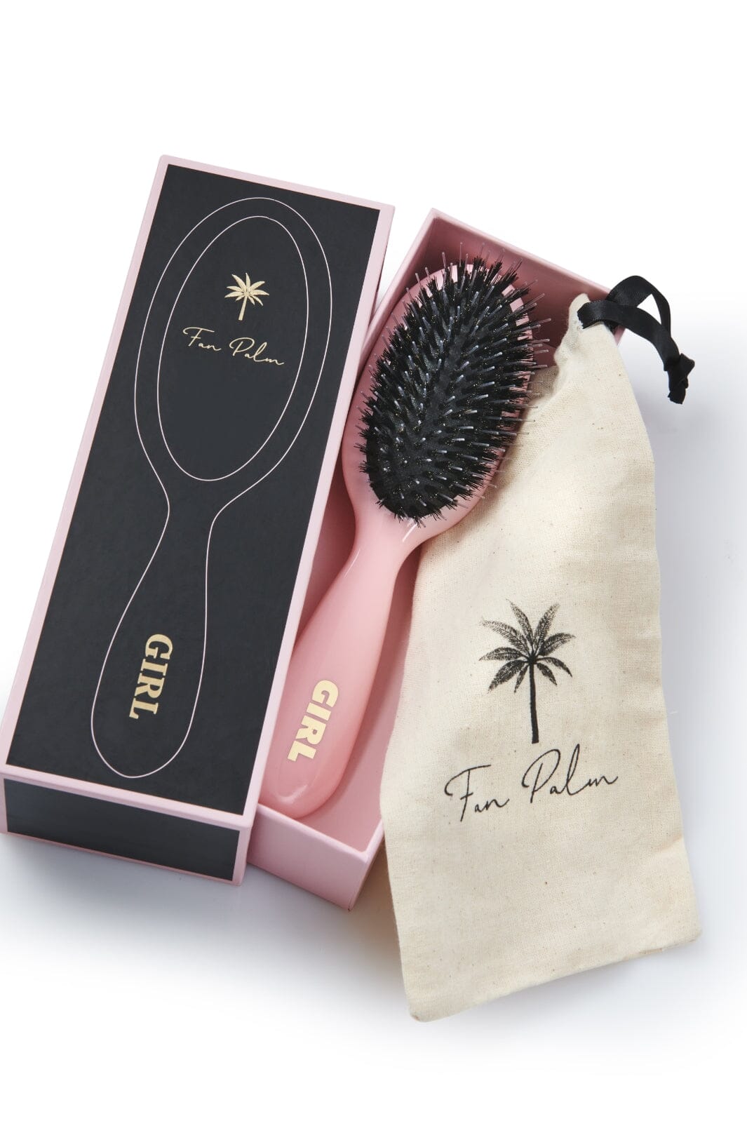 Fan Palm - Hair Brush Small - Girl Hårbørster 