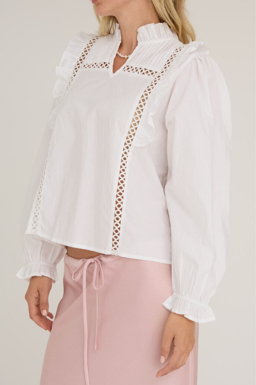 A-View - Agnete Blouse - 000 White