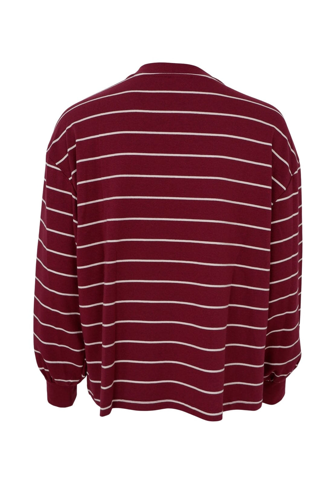 Forudbestilling - Black Colour - Bcjay Striped Sweatshirt - Plum Bluser 