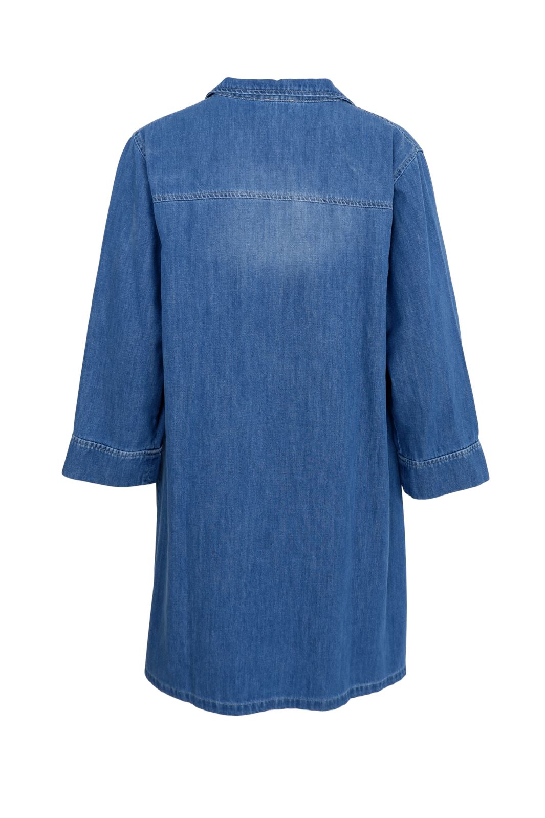 Forudbestilling - Black Colour - Bcnori Denim Tunic Dress 40814 - Mid Blue Wash