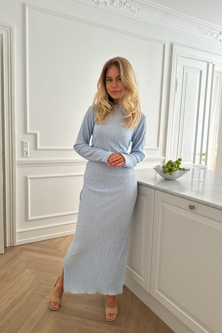 Forudbestilling - BYIC - Odaic Maxi Dress - lblue Light Blue Kjoler 