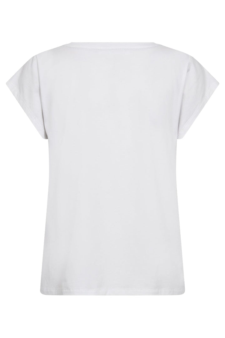 Forudbestilling - Co´couture - Nightcc Out Tee 33118 - 4000 White T-shirts 