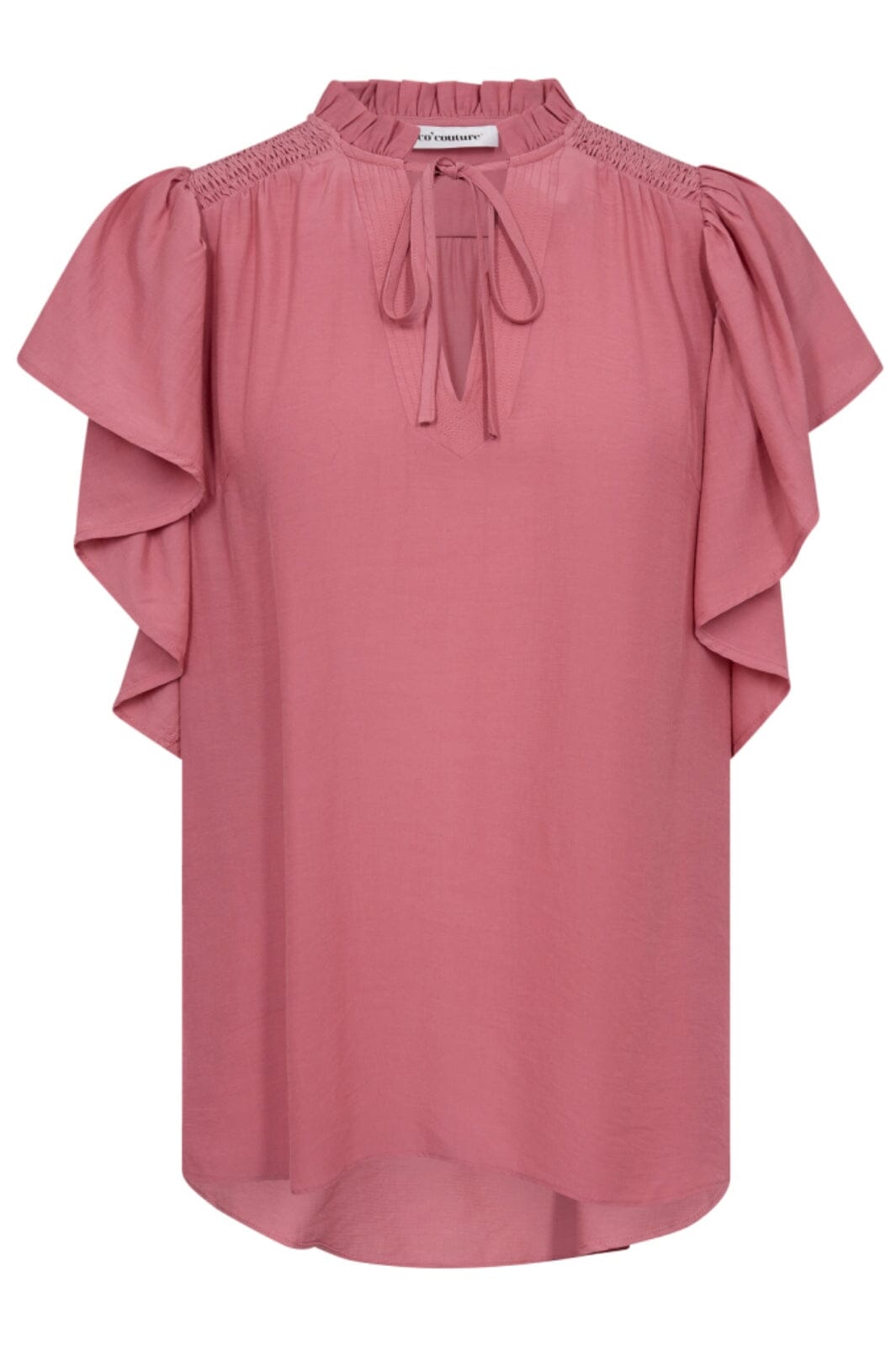 Forudbestilling - Co´couture - Toracc Frill Top 35478 - 230 Blush Skjorter 