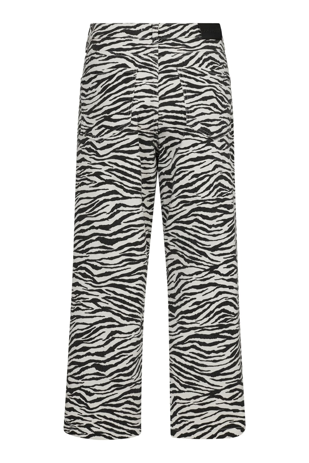 Forudbestilling - Co´couture - Zioncc Zebra Crop Pant 31410 - 1196 Offwhite-Black Bukser 