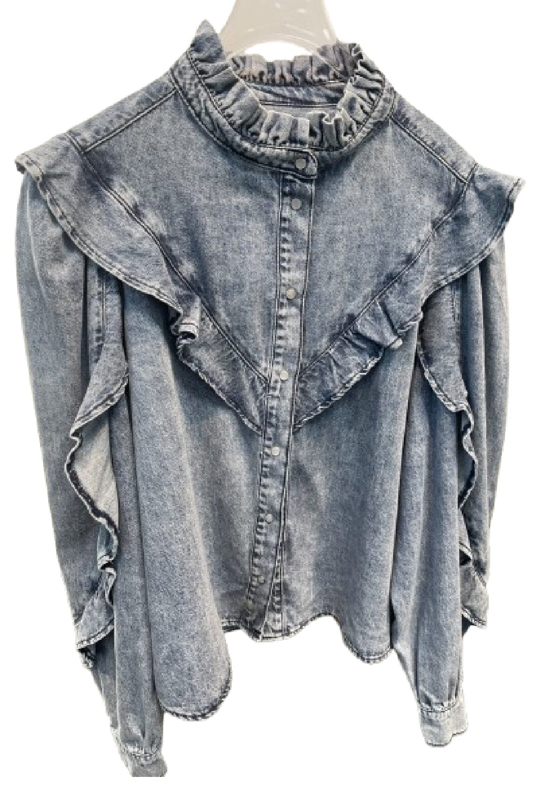 Forudbestilling - Gossia - Cirago Shirt - Blue Denim Skjorter 