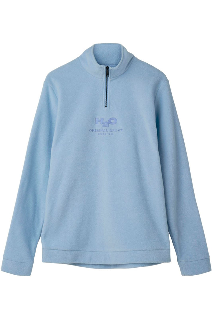 Forudbestilling - H2O - Blåvand II Fleece Half Zip - Baby Blue (Juni) Fleece jakker 