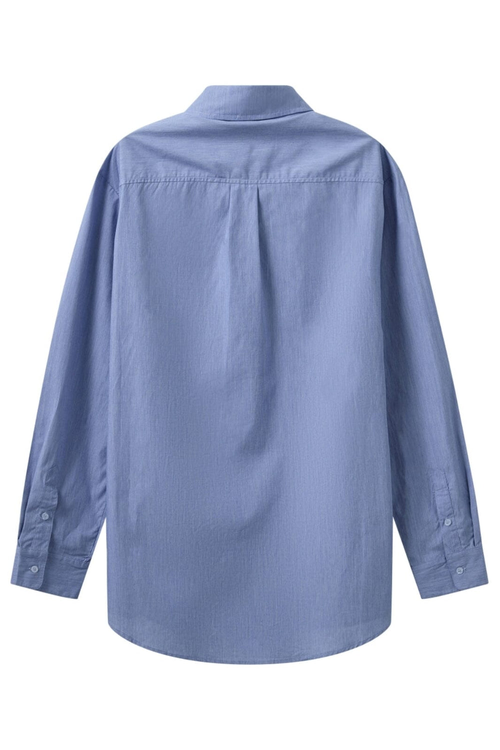 H2O - Rønne Essential Pajamas Shirt L/S 101018 - 2610 - Blue