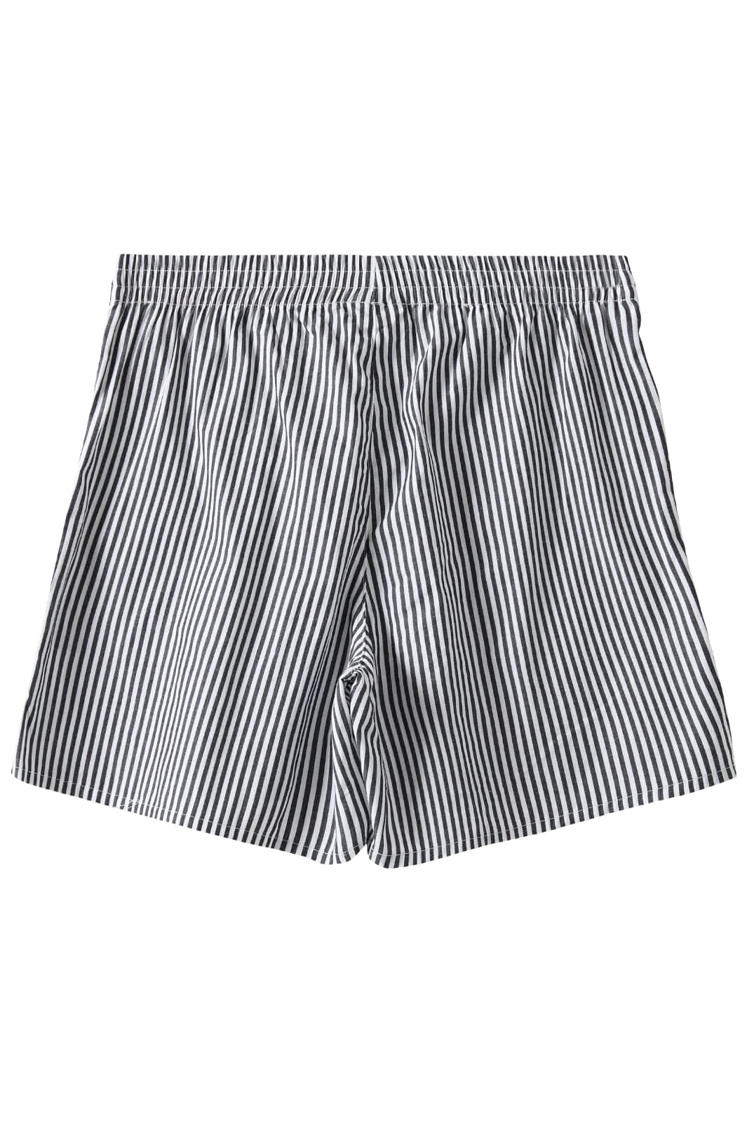 Forudbestilling - H2O - Rønne Essential Pajamas Shorts - 7081 Black/White Stripe Shorts 