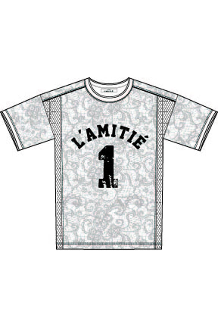 Haute L'Amitié - Lace Football Tee HL10001 - Black