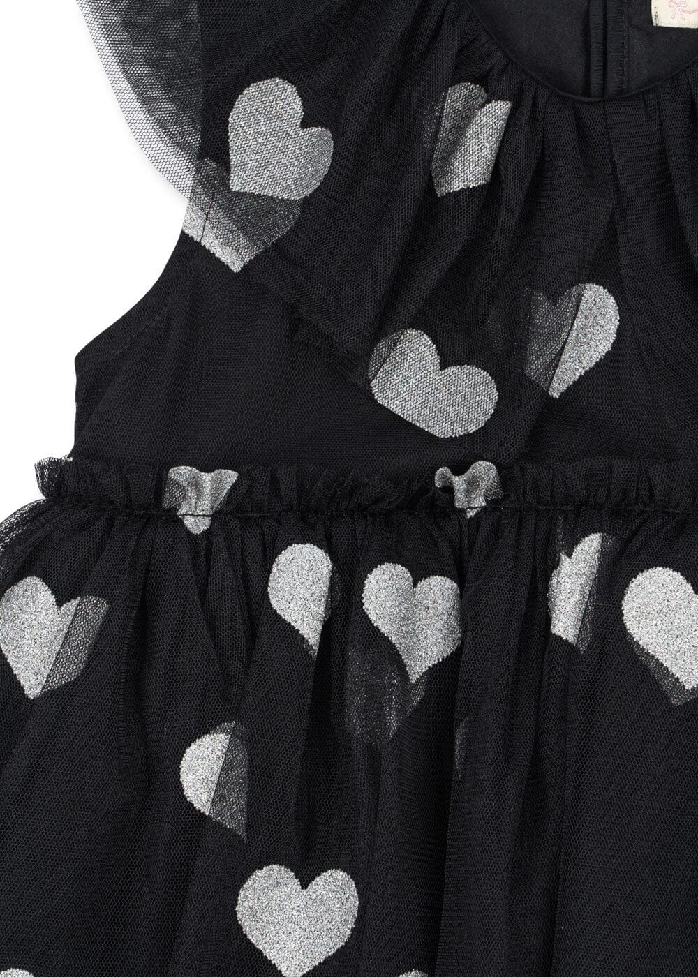 Forudbestilling - Konges Sløjd - Halloween Glitter Dress Ks102179 - Black Kjoler 