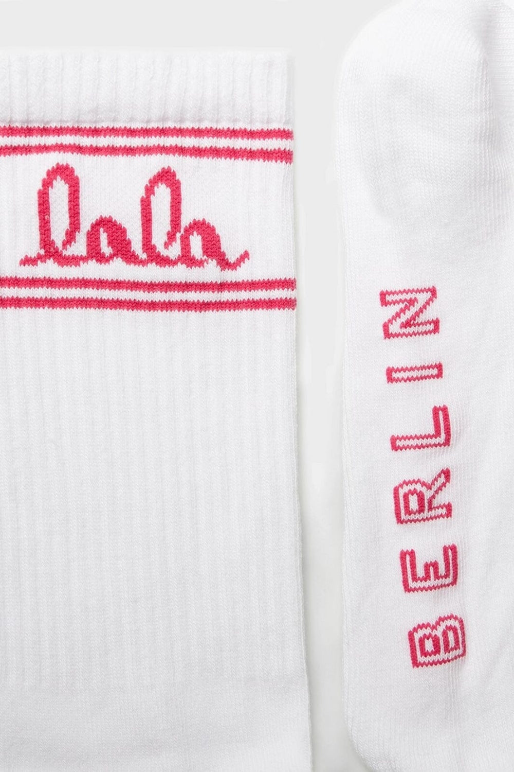 Lala Berlin - Socks Sam 10010001 - White/Pink