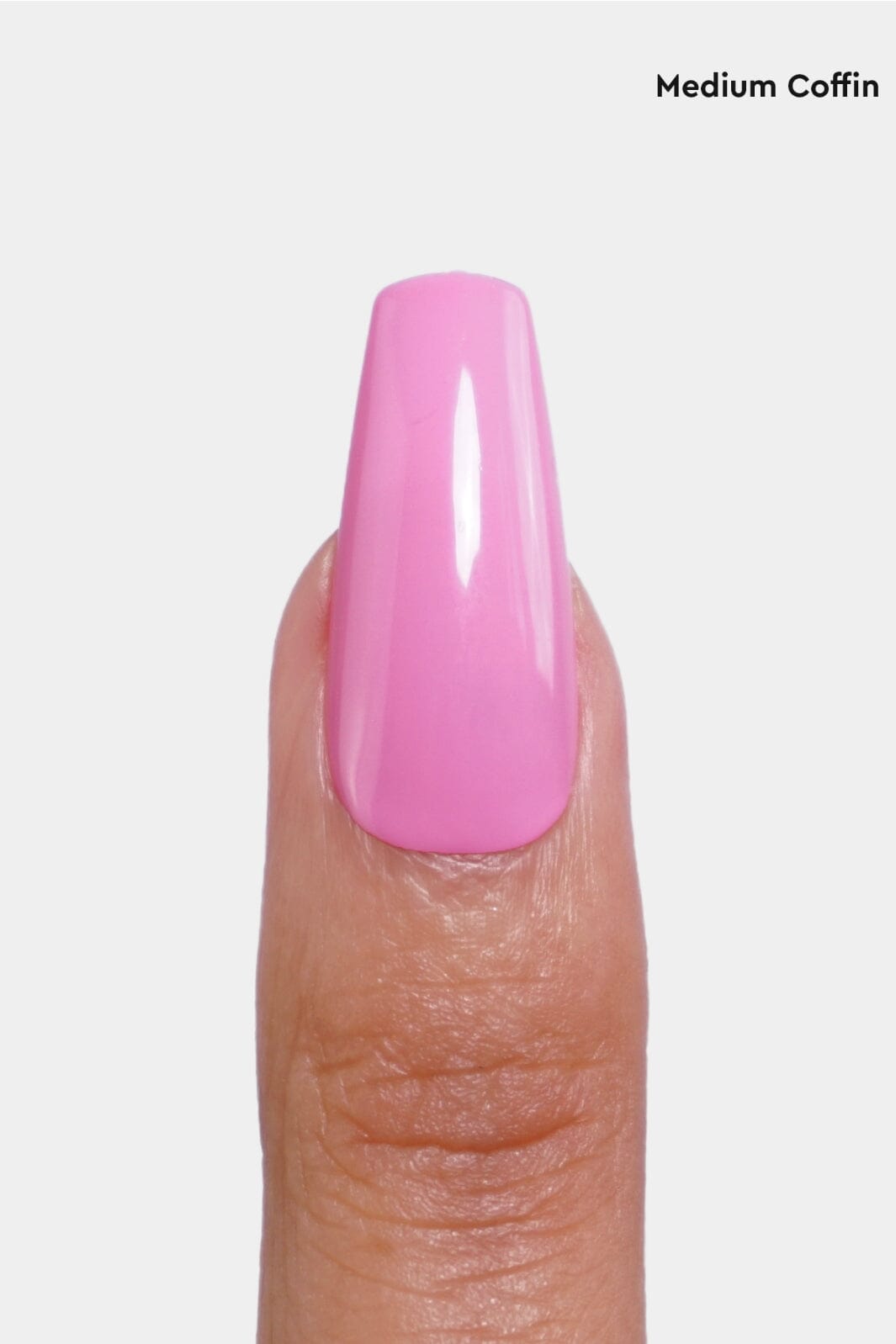 Le Mini Macaron - Le Gel Nail Tips (220 Stk) GNT004 - Medium Coffin