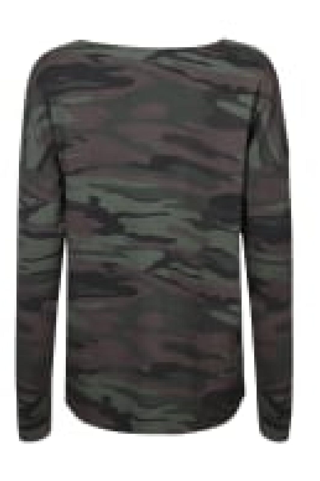 Forudbestilling - Liberte - Alma-Ls-Top (Fleece) - Dusty Camo Dark Brown Bluser 