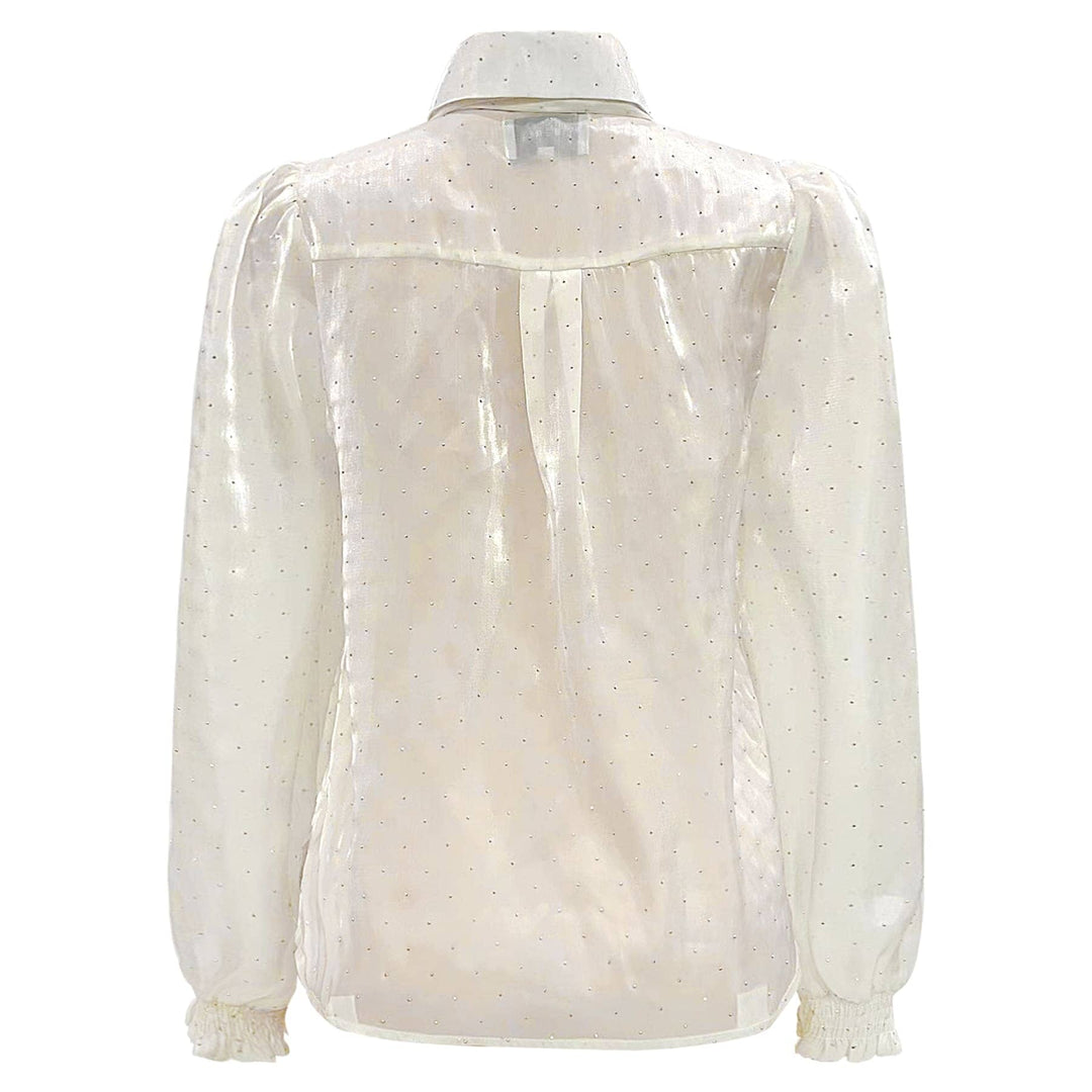 Liberte - Elina-Ls-Blouse - White Diamond