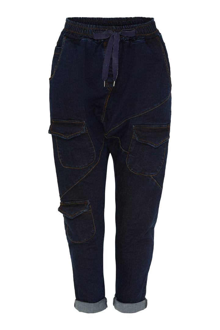 Forudbestilling - Marta Du Chateau - Mdclucia Jeans - Dark Blue Jeans 