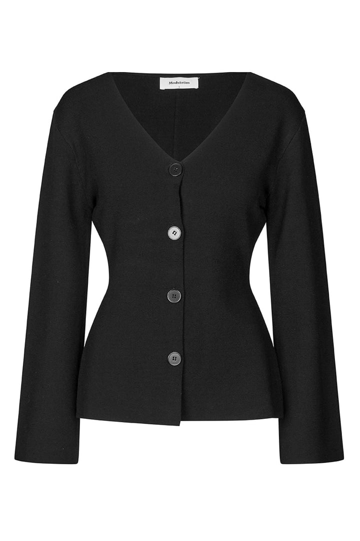 Forudbestilling - Modström - Kaitomd Cardigan - 7090 Black Cardigans 