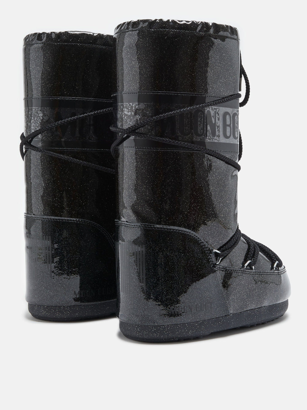 Forudbestilling - Moon Boot - Icon Glitter - 001 Black Støvler 