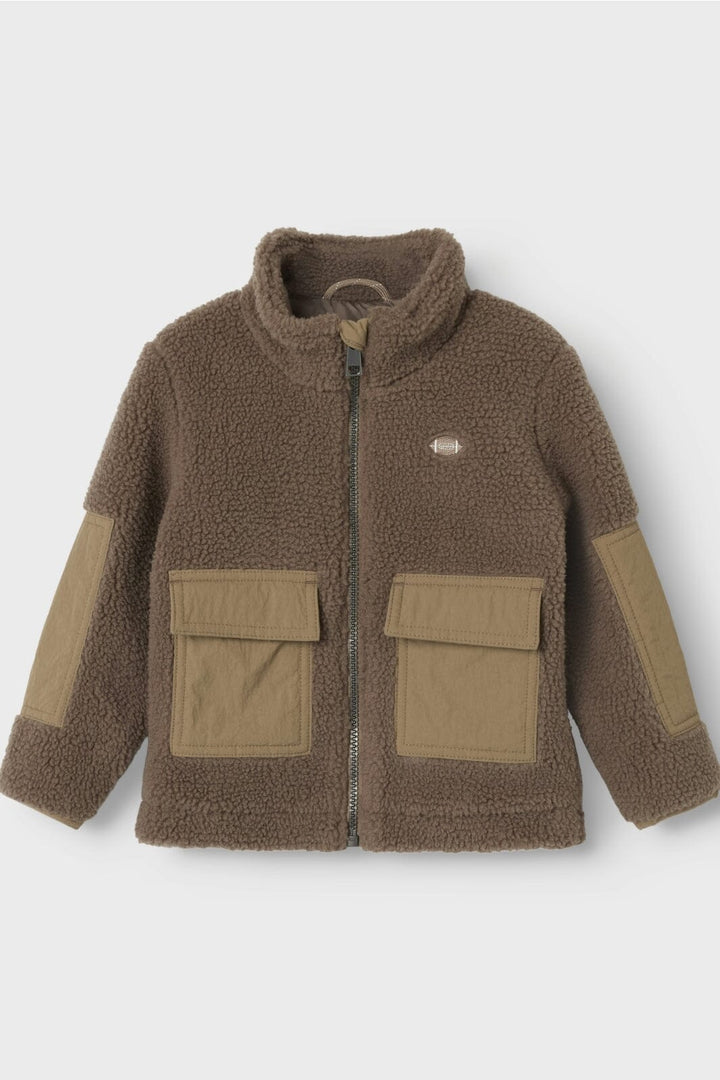 Name It - Nmmmonico Teddy Jacket - 4661974 Mountain Trail