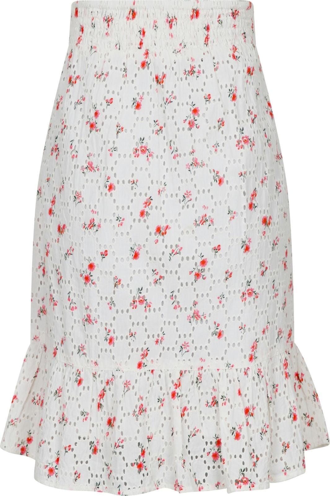 Neo Noir - Bekka Embroidery Rose Skirt - Pink