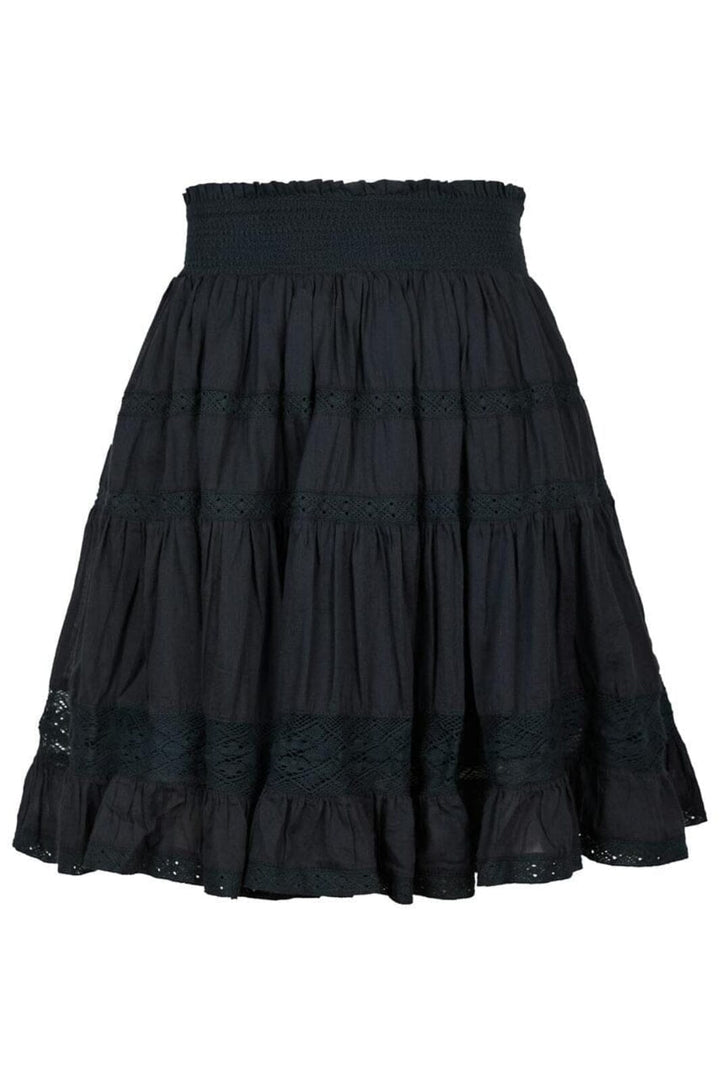 Forudbestilling - Neo Noir - Callia S Voile Skirt 164676 - 141 - Navy Nederdele 