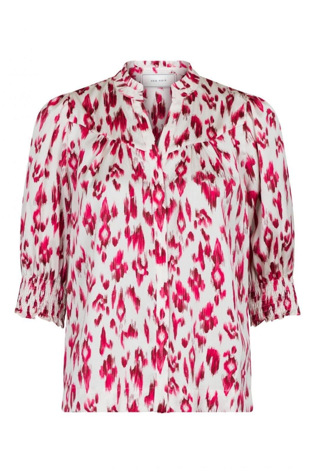 Forudbestilling - Neo Noir - Diana Vibrant Blouse - Pink Bluser 