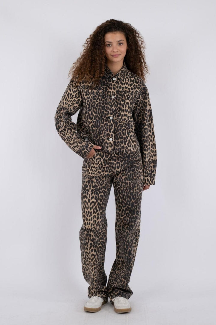 Forudbestilling - Neo Noir - Emilia Leopard Jacket - 400 Leopard Jakker 