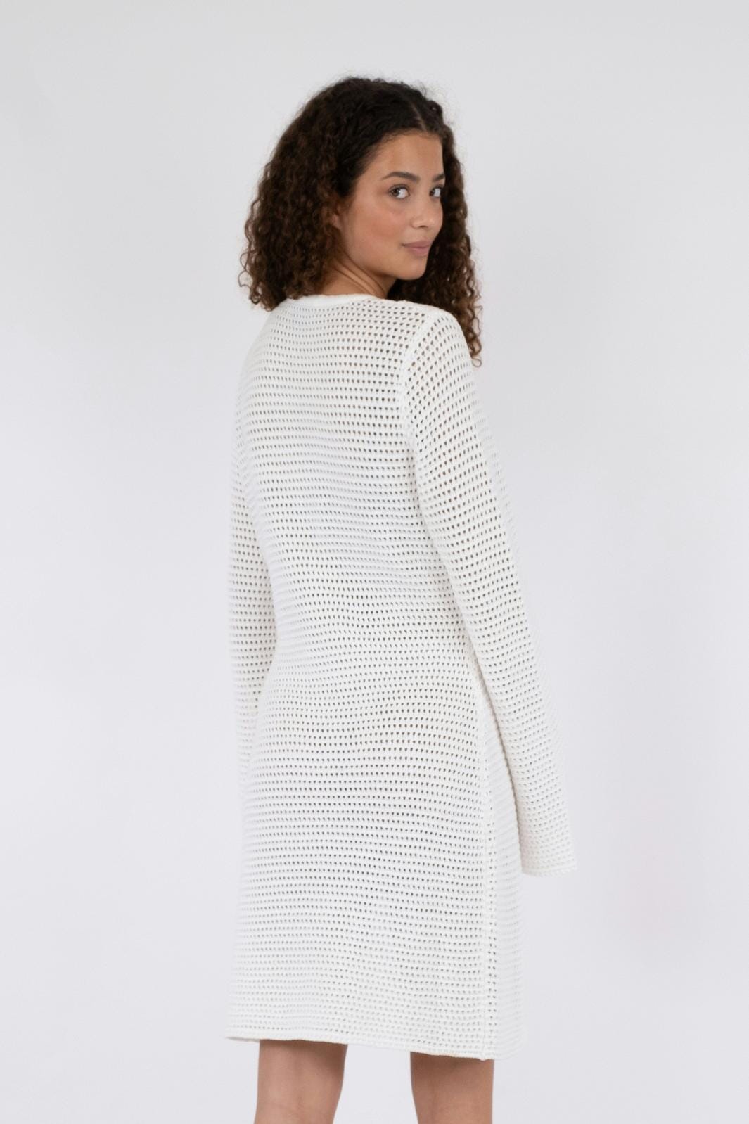 Neo Noir - Jeanett Crochet Dress - Off White