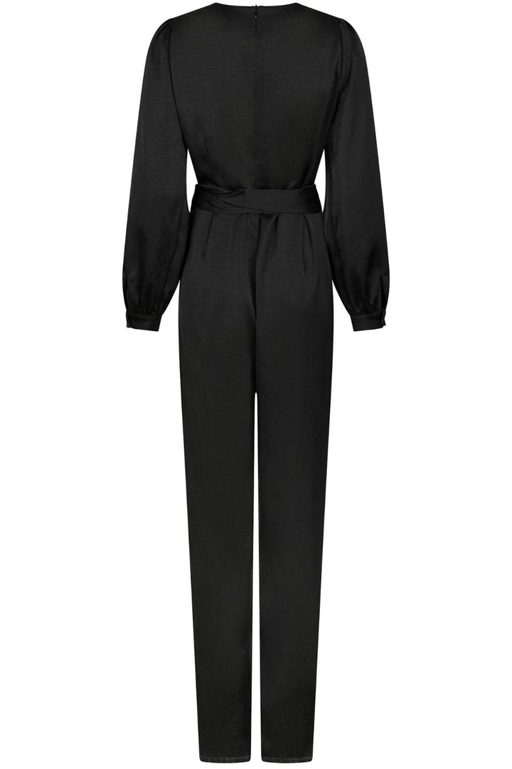 Neo Noir - Rimaldi Heavy Sateen Jumpsuit 164535 - 100 - Black