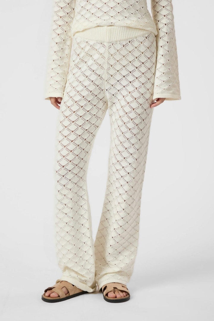 Neo Noir - Rizzy Crochet Pants 165218 - 121 - Off White