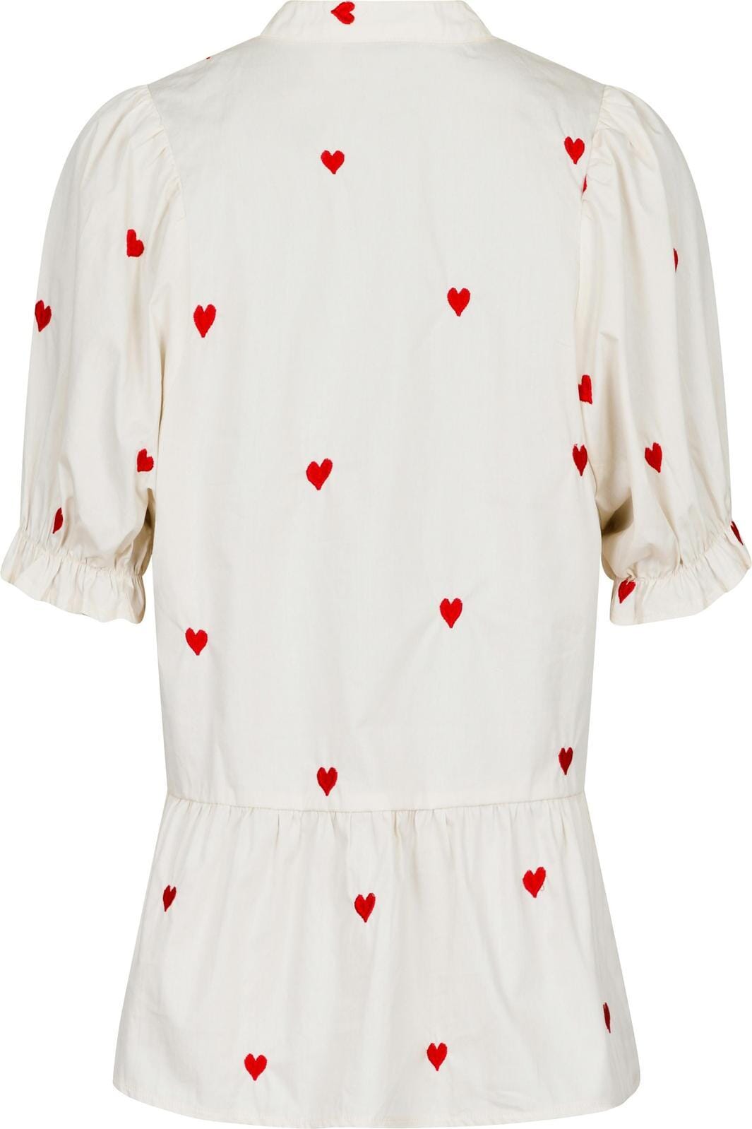 Neo Noir - Savy Hearts Top - Creme