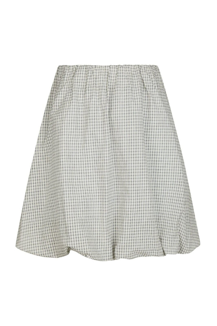 Neo Noir - Stela Small Check Skirt 165421 - 122 - Creme