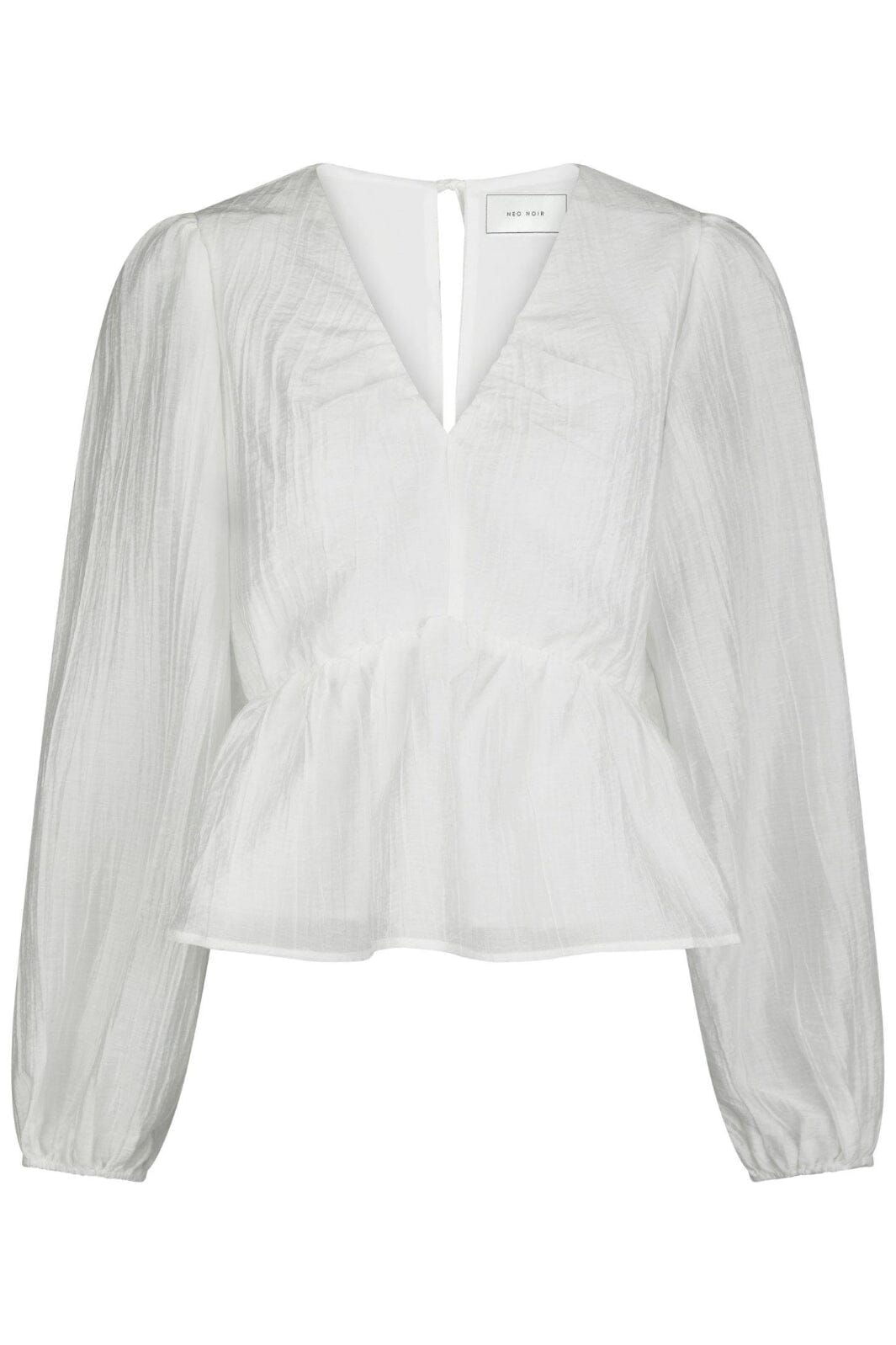 Forudbestilling - Neo Noir - Timmy Solid Blouse 164913 - 120 - White