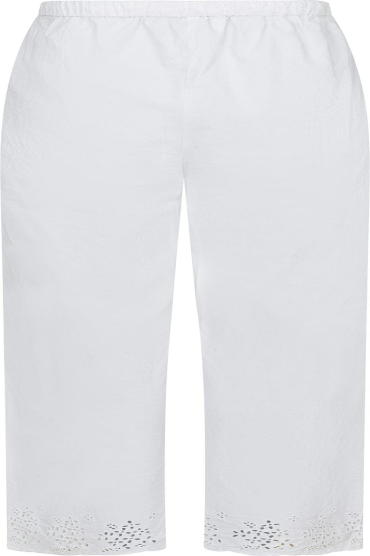 Neo Noir - William Embroidery Pants - White