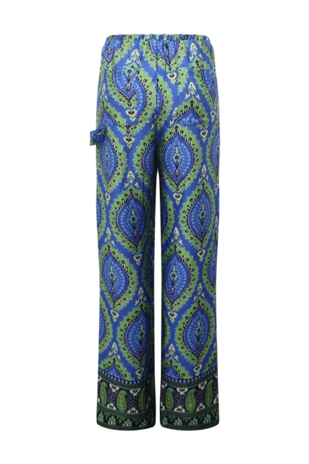 Forudbestilling - Noella - Sally Pants - 1308 Trisha Blue Print Bukser 