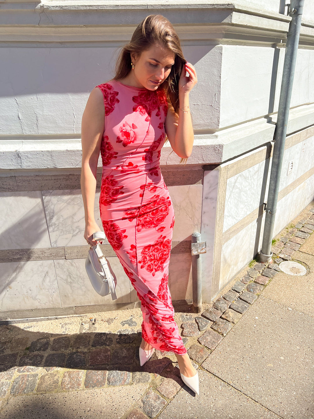 Forudbestilling - Noella - Sutton Dress - Rose Print Kjoler 