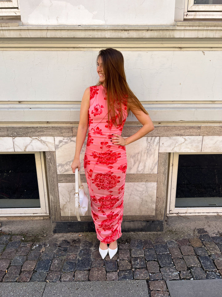 Forudbestilling - Noella - Sutton Dress - Rose Print Kjoler 