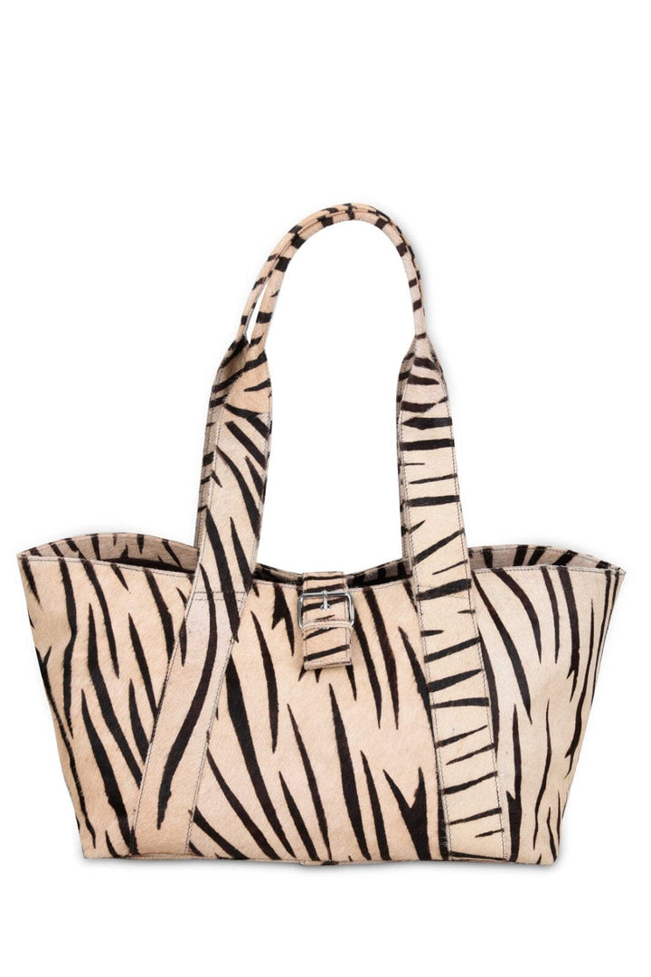 Núnoo - Maxi Shopper Brown Deluxe 70308920 - Stripes