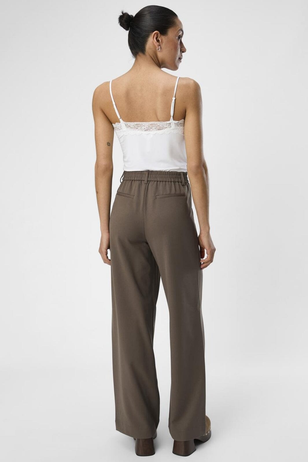 Forudbestilling - Object - Objlisa Wide Pant - 4535488 Morel